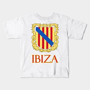 Ibiza - Coat of Arms Design Kids T-Shirt